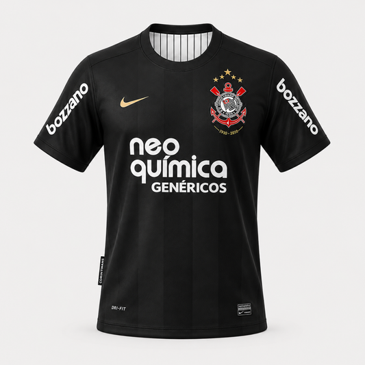 Camisa Corinthians Retrô Away 2010 Torcedor Masculina