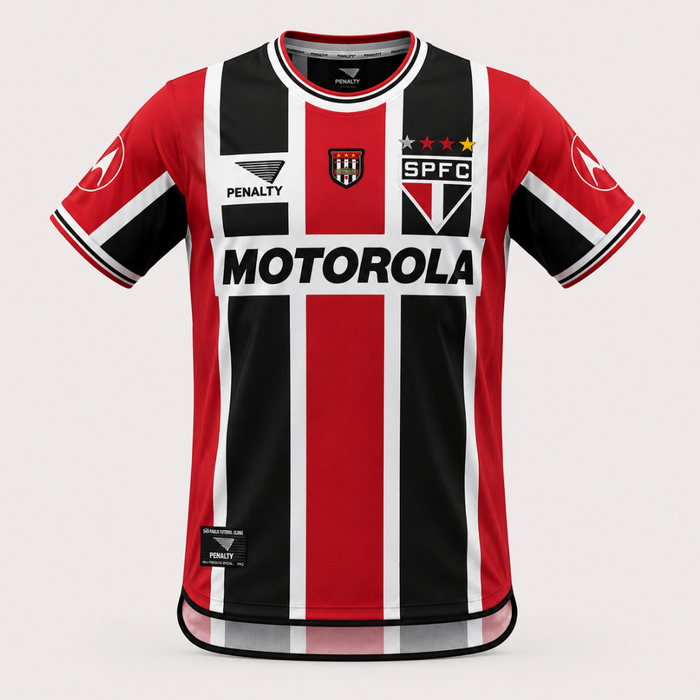 Camisa São Paulo Retrô 2000 Torcedor Masculino