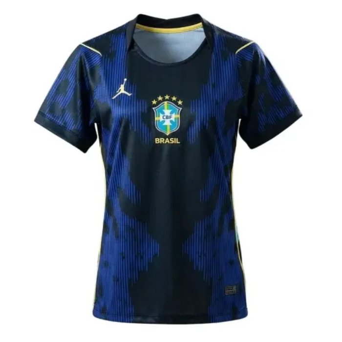 Camisa Brasil Nike Jordan II 2026/27 Torcedora Feminina