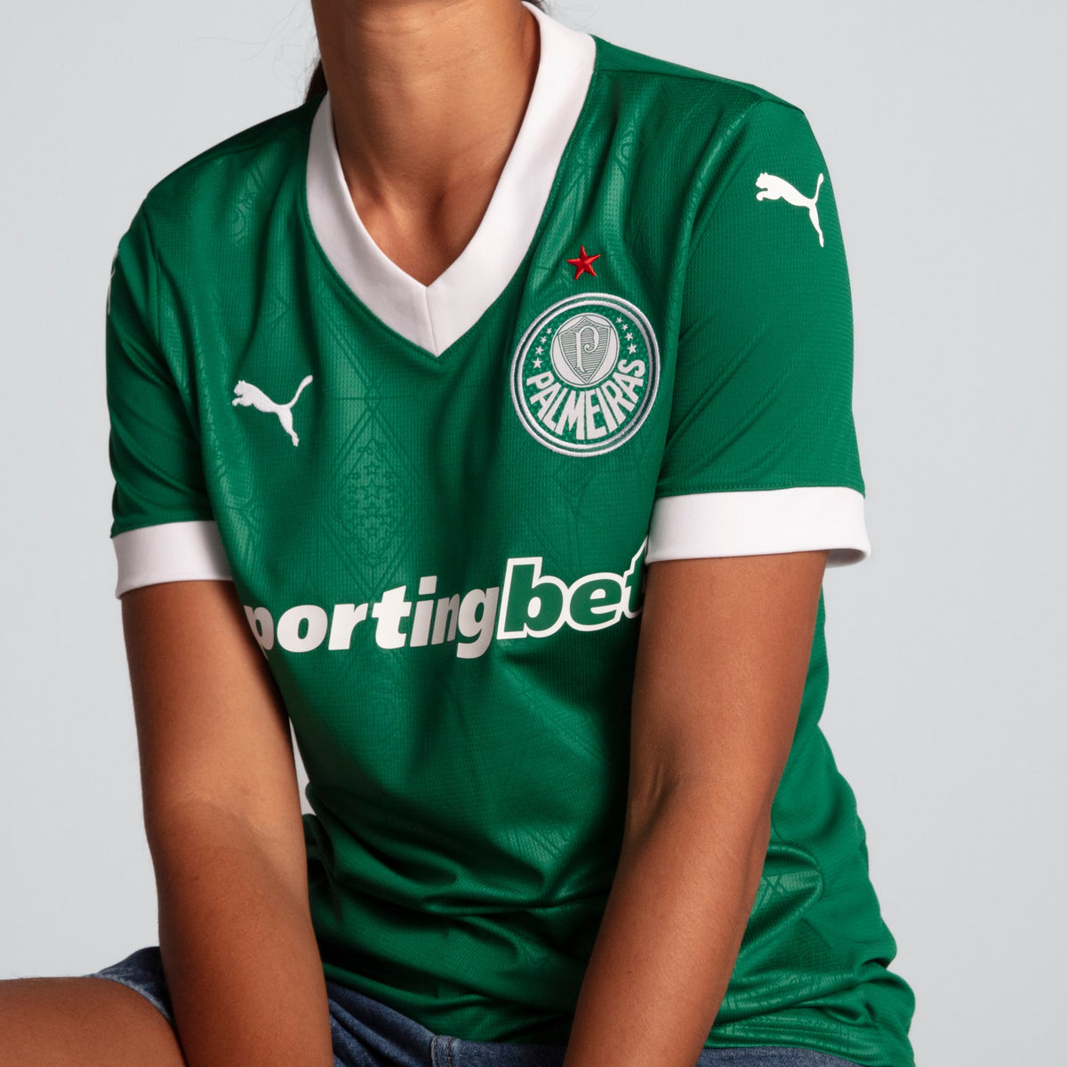 Camisa Palmeiras HOME 2025 Feminina Torcedora