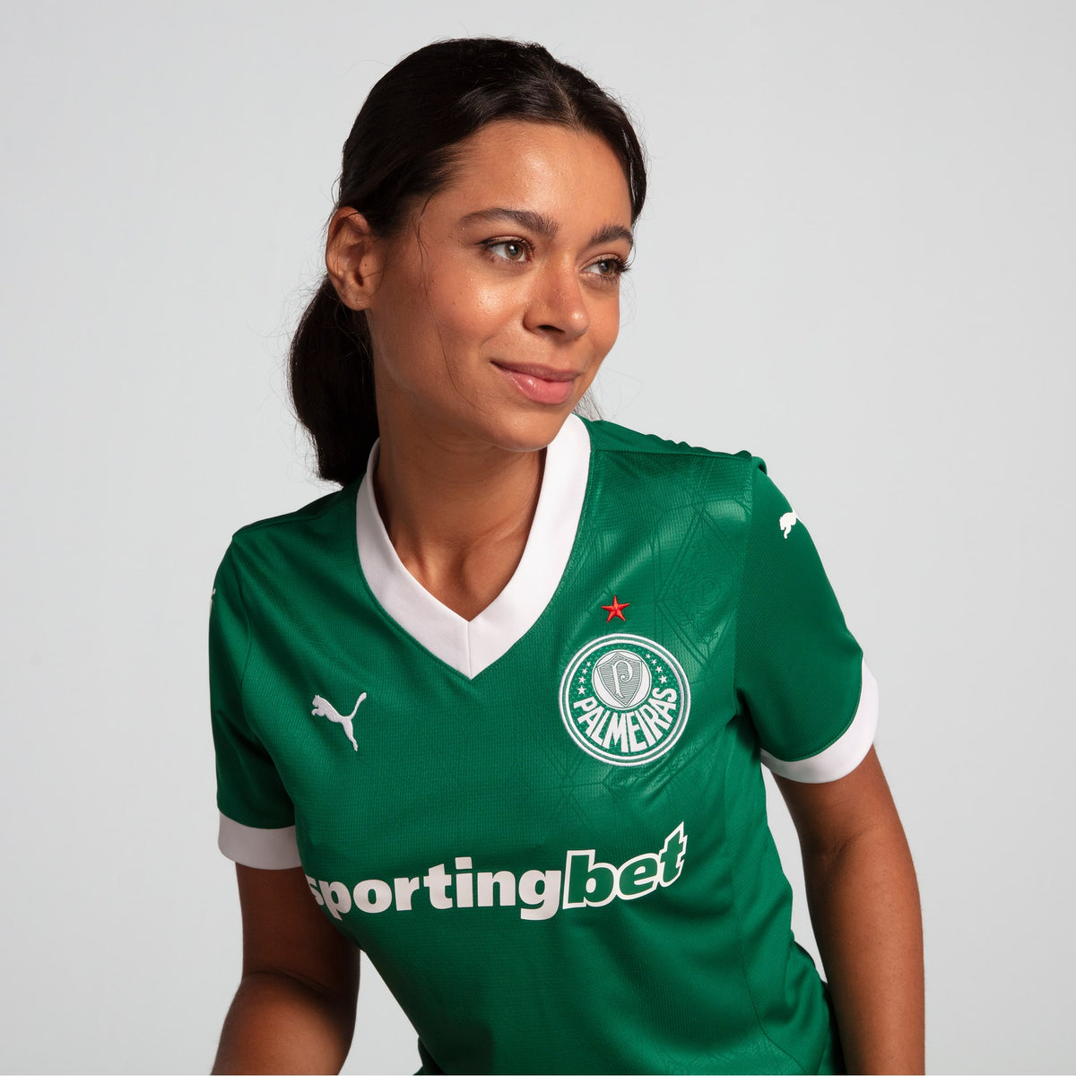 Camisa Palmeiras HOME 2025 Feminina Torcedora