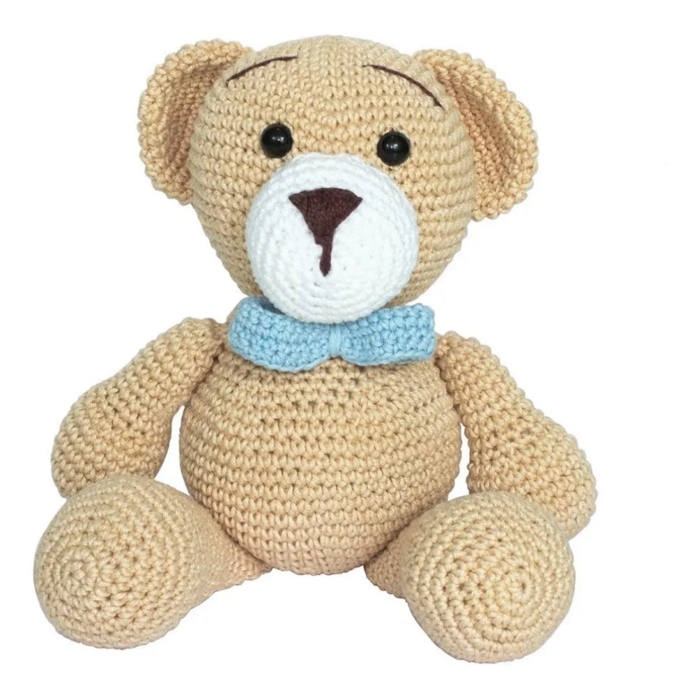 Urso de Tricô Amiguxo para Decoração