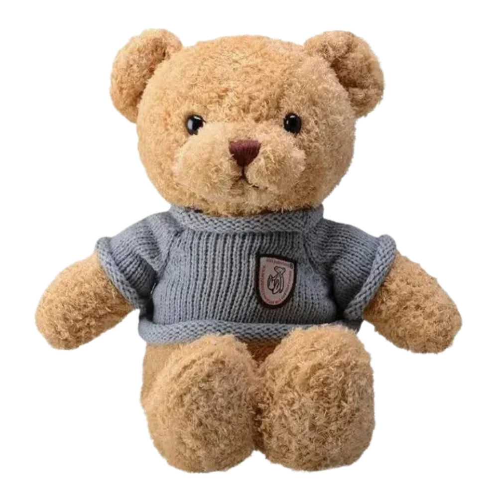Urso de Pelúcia 30 cm Teddy com Suéter